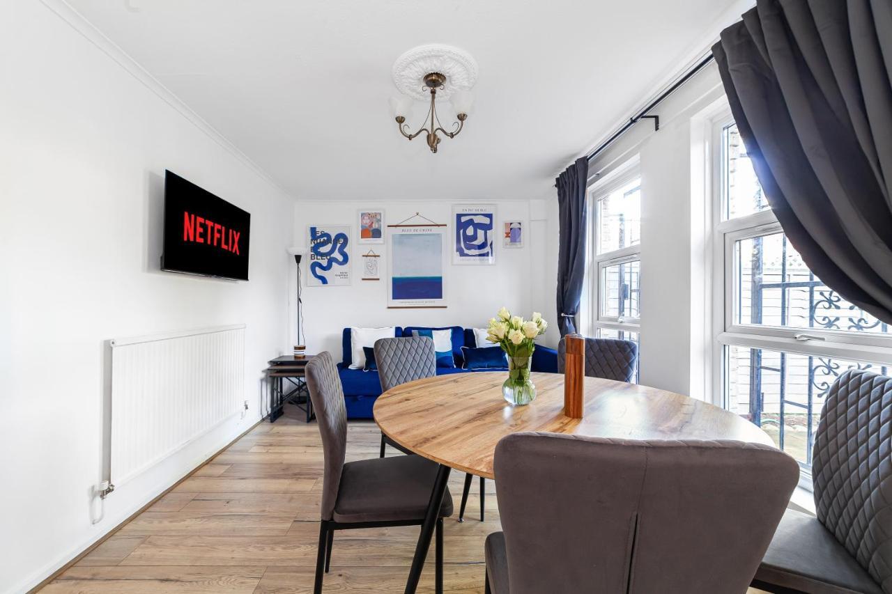 Arte Stays - 3-Bedroom Bright House London, Haggerston, Garden, Parking, 8 Min Walk To Haggerston Station, Weekly Or Monthly Stays, Serviced Accommodation - 7 Guests Εξωτερικό φωτογραφία